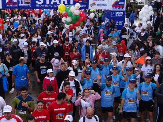 Beirut Marathon 2012 part 2